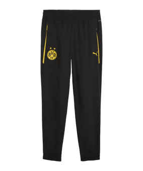 PUMA Borussia Dortmund PUMATECH Woven Hose Schwarz F07 - schwarz