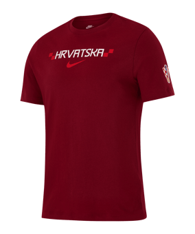 Nike HNS Kroatien Graphic T-Shirt Weiß F677
