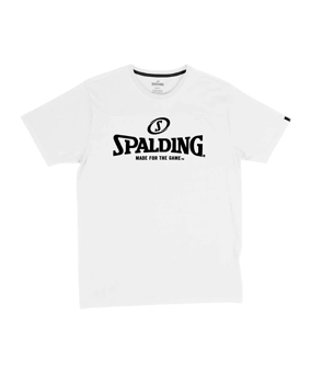 Spalding Essential Logo T-Shirt Kids Weiss - weiss