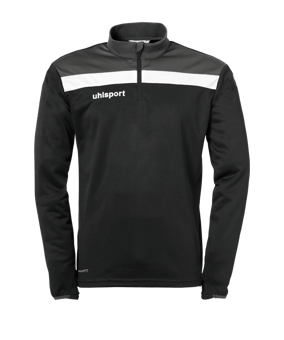 Uhlsport Offense 23 Ziptop Kids Schwarz Grau F01 - schwarz