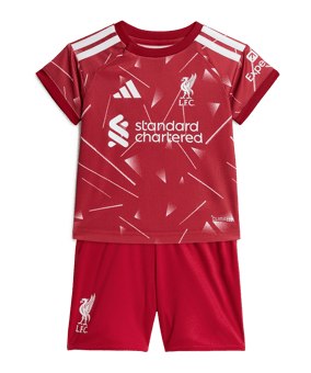 adidas FC Liverpool Trikot Set Home 2026/2027 Kids Rot - rot