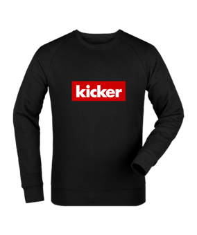 kicker Classic Box Sweatshirt Kids Schwarz FC002 - schwarz