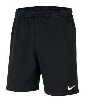 Nike Park 20 Fleece Short Schwarz F010 - schwarz