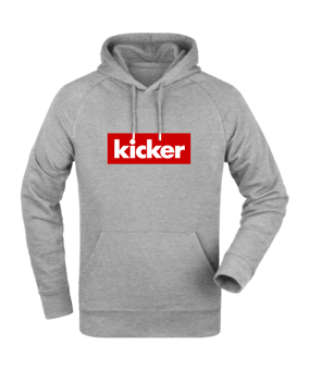 kicker Classic Box Hoody Grau FC250 - grau