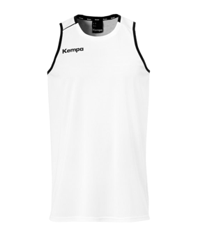 Kempa Player Tank Top Kids Weiss Schwarz F05 - weiss