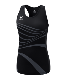 Erima Racing Singlet Damen Schwarz - schwarz