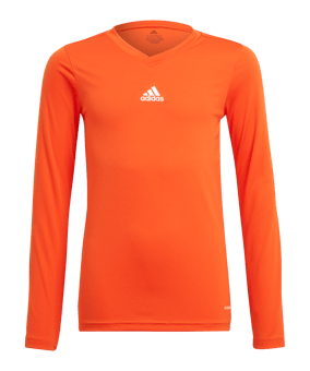 adidas Team Base Top langarm Kids Orange - orange