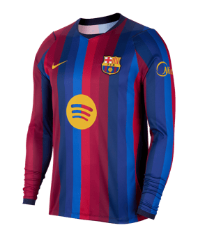 Nike FC Barcelona Trikot Langarm Home 2026/2027 Rot F683 - rot