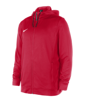 Nike Team Basketball Kapuzenjacke Rot F657 - rot