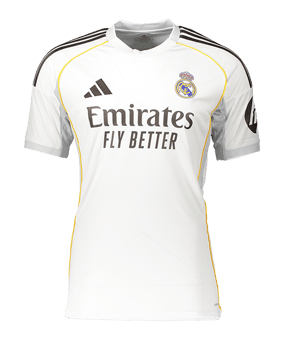 adidas Real Madrid Trikot Home 2025/2026 Weiß - weiss