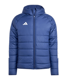 adidas Tiro 24 Winterjacke Blau Weiss - blau