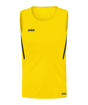 JAKO Challenge Tanktop Kids Gelb Schwarz F301 - gelb