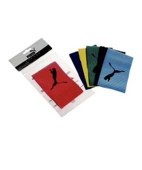 PUMA Captains Armband 12er Set Kapitänsbinde F01 - schwarz