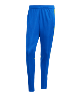 adidas Squadra 25 Trainingshose Blau/Gelb - blau
