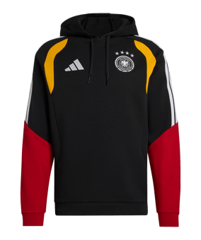 adidas DFB Deutschland Tiro Hoody Schwarz - schwarz