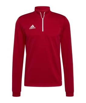 adidas Entrada 22 HalfZip Sweatshirt Rot - rot