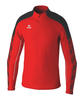 Erima EVO STAR HalfZip Sweatshirt Kids Rot - rot