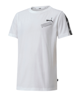 PUMA Amplified T-Shirt Kids Weiss F02 - weiss