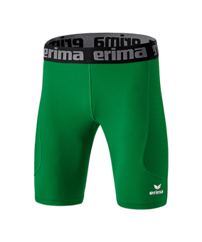 Erima Elemental Tight kurz Grün - gruen