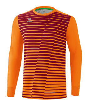 Erima Torwarttrikot Pro Neon Orange Dunkelrot - orange