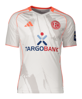 adidas Fortuna Düsseldorf Trikot Auswärts 2025/2026 Kids Weiß - weiss