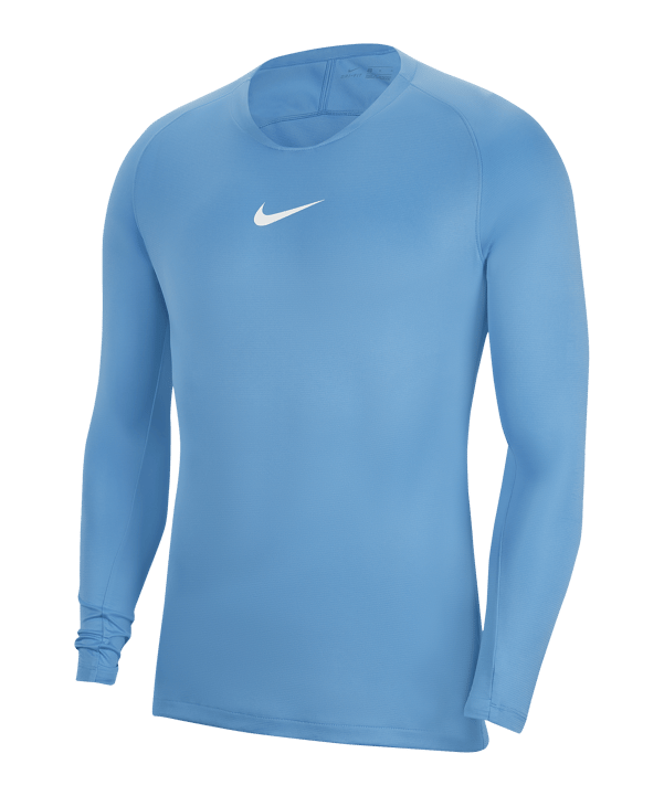 Nike Park First Layer Top langarm Hellblau F412 - blau