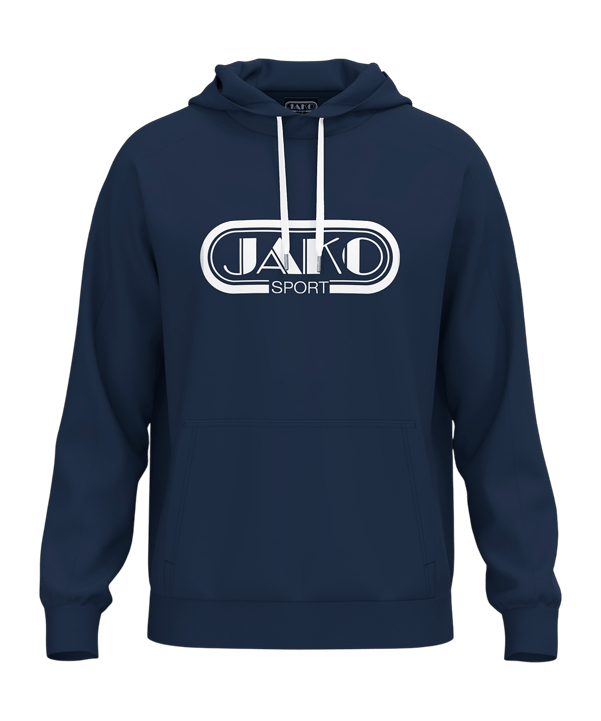 JAKO Promo 2.0 Hoody Dunkelblau F900 - weiss