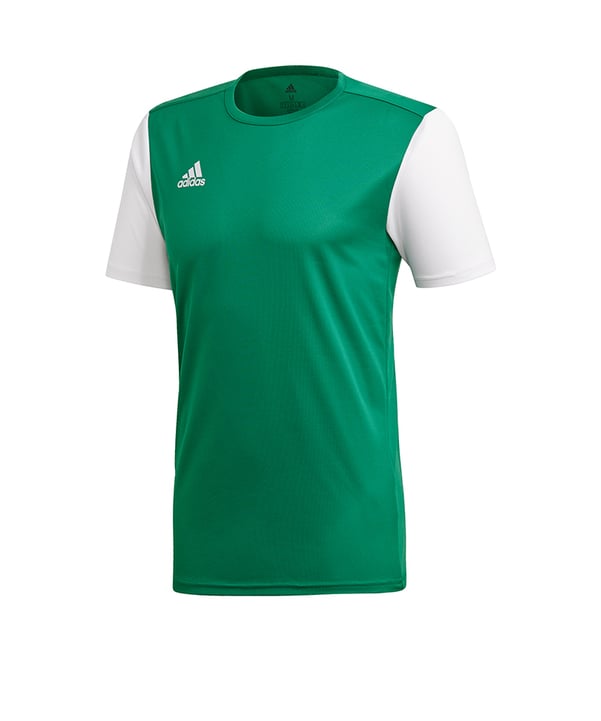 adidas Estro 19 Trikot kurzarm Kids Grün Weiss - gruen