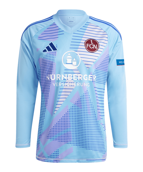 adidas 1.FC Nürnberg TW-Trikot 2024/2025 Blau - blau