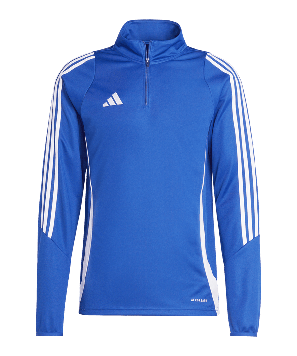 adidas Tiro 24 Trainingstop Blau Weiss - blau