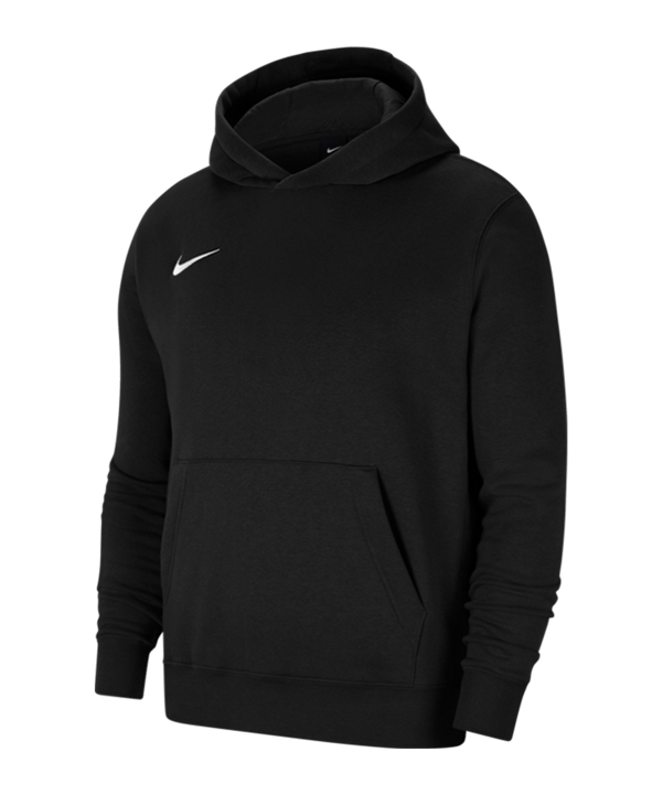 Nike Park 20 Fleece Hoody Kids Schwarz Weiss F010 - schwarz