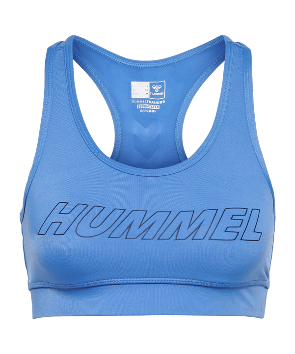 Hummel hmlTE Tola Sport-BH Damen Blau F8563 - blau