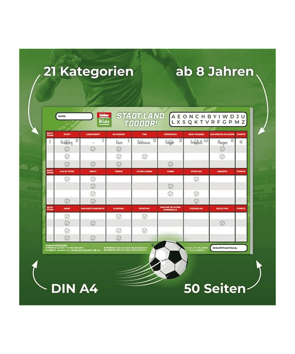 kicker Kids Stadt - Land - Tooor! - mehrfarbig