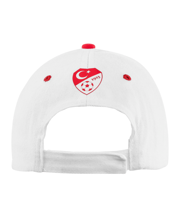 Türkei TFF Cap EM 2024 Weiss Rot - weiss