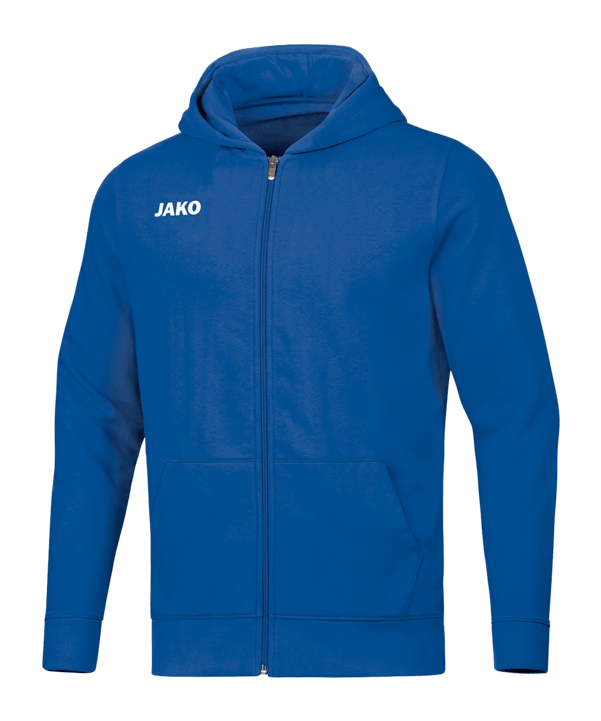 JAKO Base Kapuzenjacke Kids Blau F04 - blau
