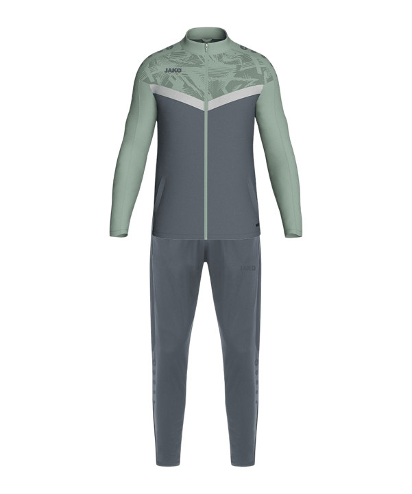 JAKO Iconic Trainingsanzug Kids Grau F852 - grau
