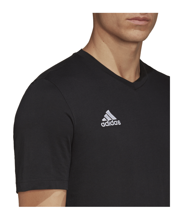 adidas Entrada 22 T-Shirt Schwarz - schwarz