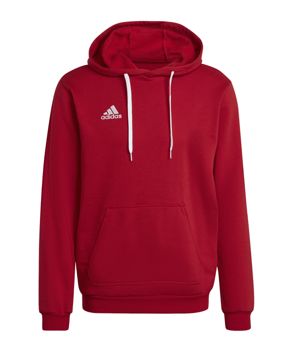 adidas Entrada 22 Hoody Rot - rot