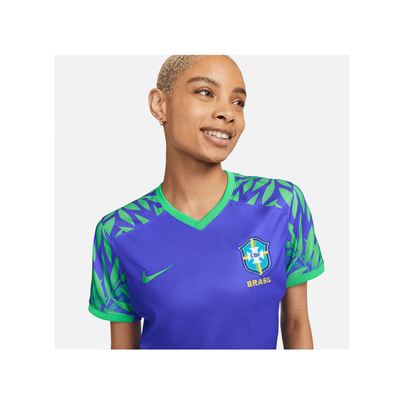 Nike Brasilien Trikot Away Frauen WM 2023 Damen Blau Grün F433