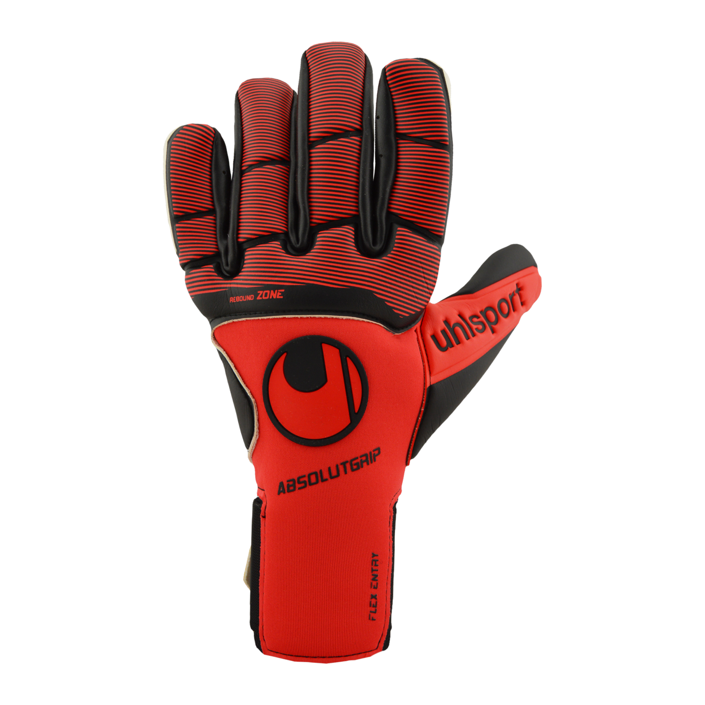 Uhlsport Pure Force Absolutgrip HN TW-Handschuh  Rot Schwarz Weiss F01 