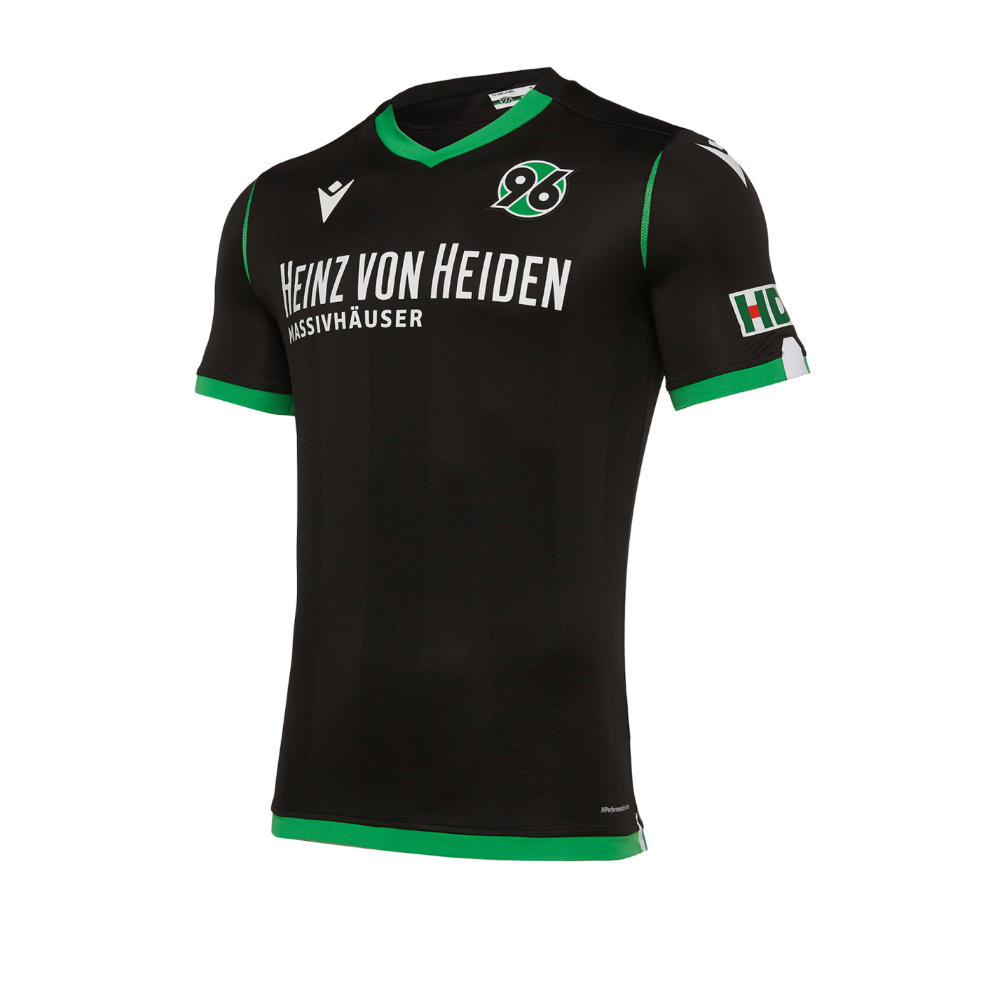 Macron Hannover 96 Trikot Away 2019/2020 Schwarz | Replicas | Fanshop | Jersey | National