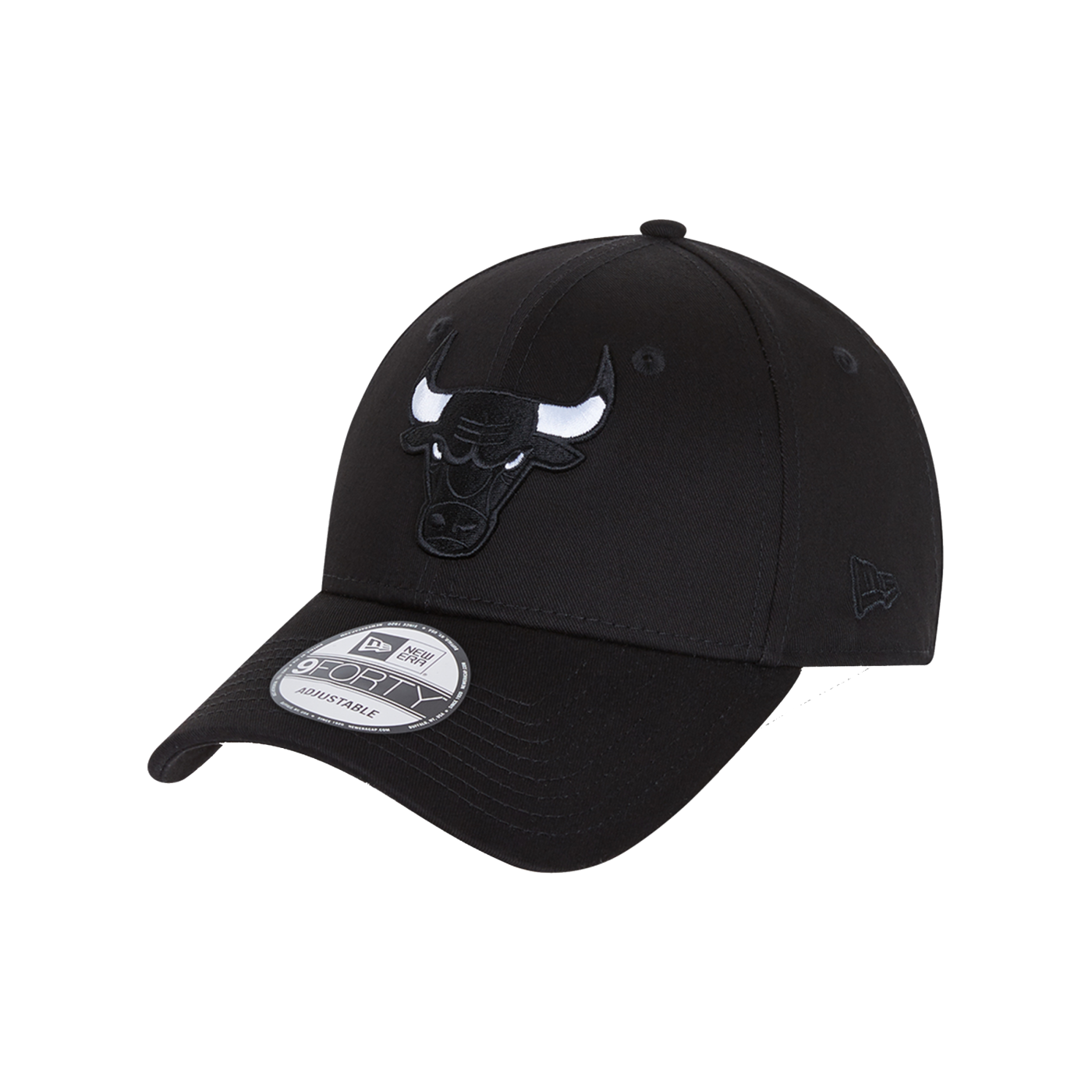 New Era Chicago Bulls 9Forty Cap Schwarz | Kopfbedeckung ...