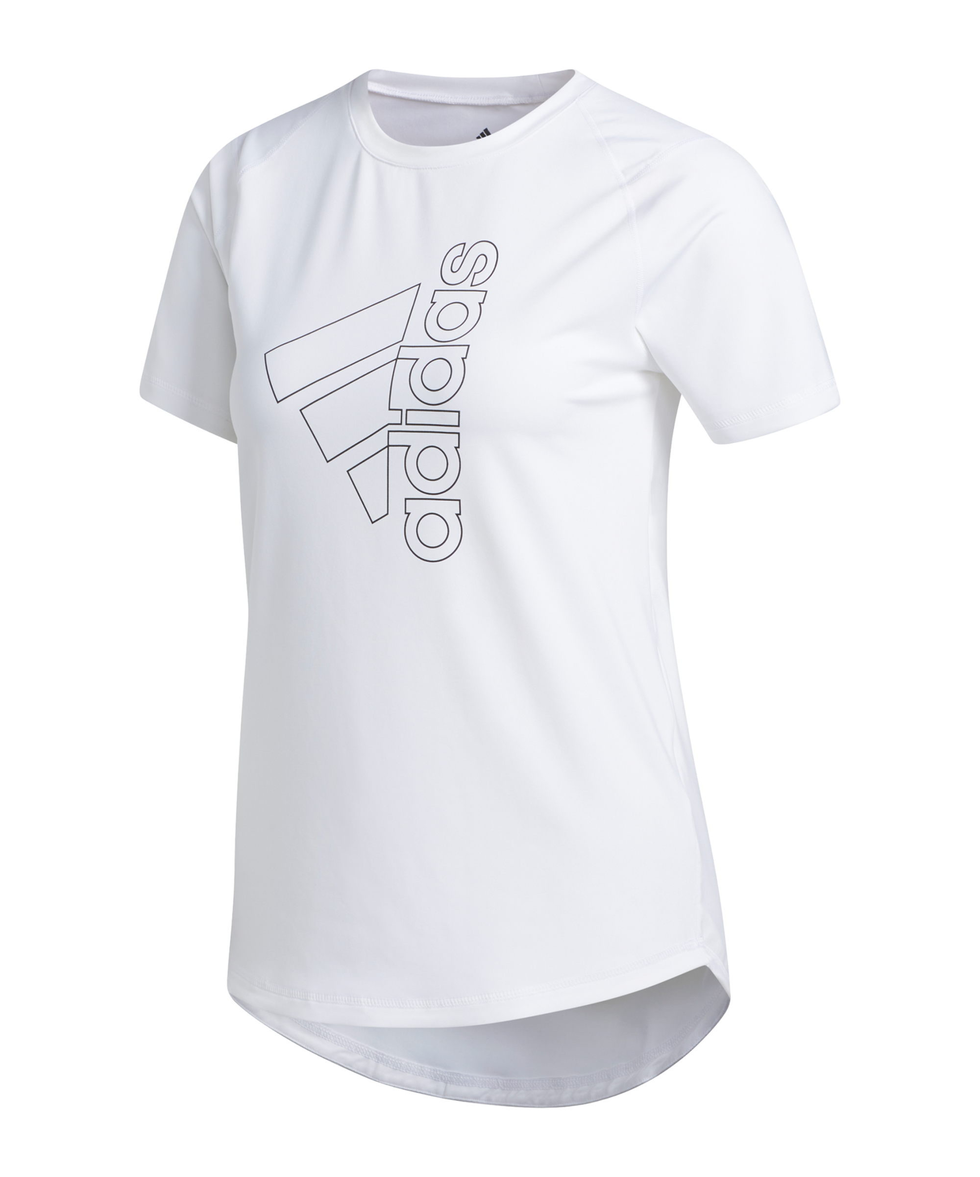 adidas Tech Badge of Sport T-Shirt Damen Weiss | Lifestyle ...