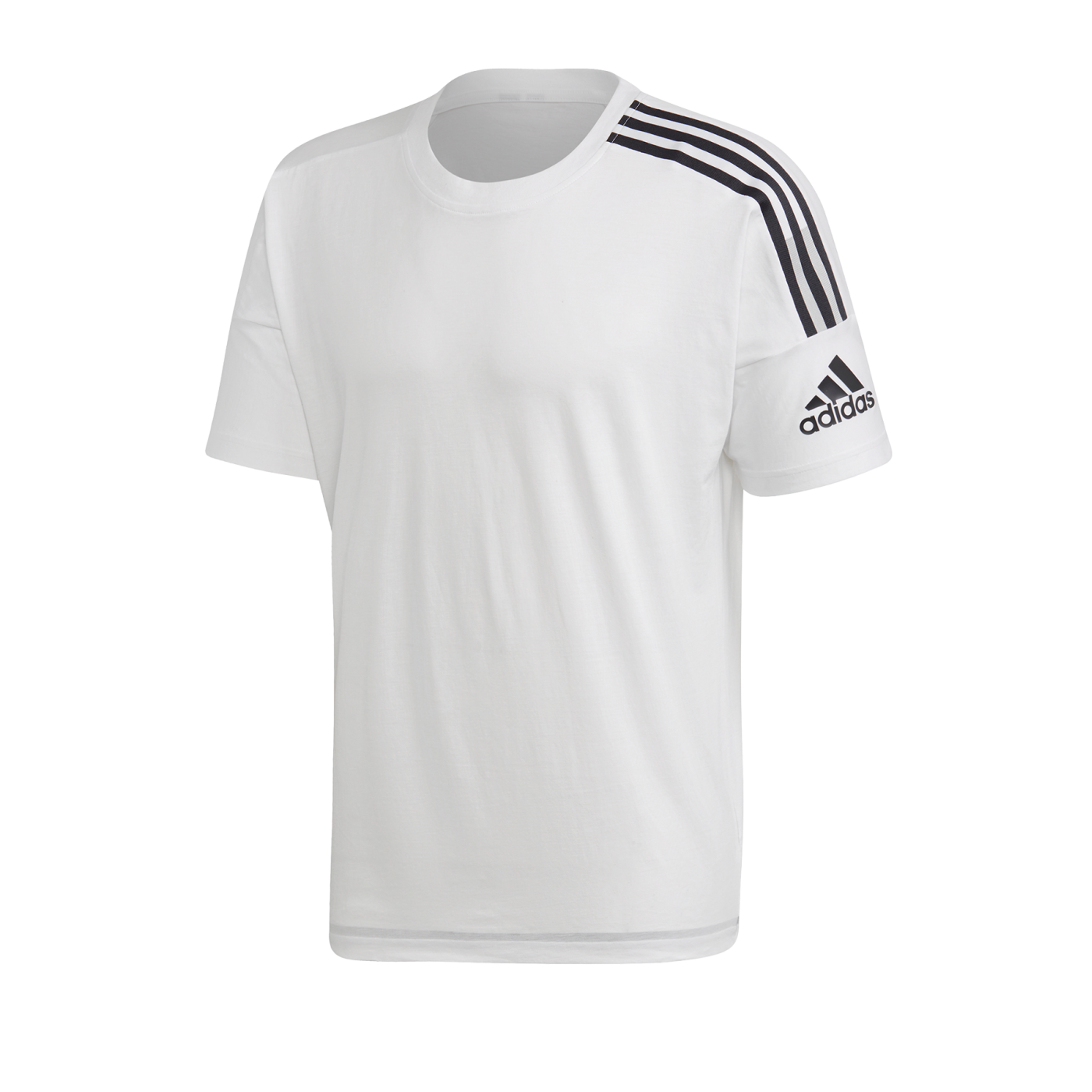 Adidas Zne 3st Tee T Shirt Weiss Schwarz Kurzarm Fussballbekleidung Trainingsausrustung