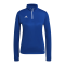 adidas Entrada 22 HalfZip Sweatshirt Damen Blau - blau