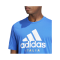 adidas Italien DNA Graphic T-Shirt Blau - blau