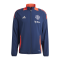 adidas Manchester United Prematch Jacket 2024/2025 Blau - blau