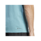 adidas Performance T-Shirt Helblau Schwarz - blau