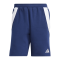 adidas Tiro 24 Short Dunkelblau Weiss - blau