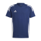 adidas Tiro 24 T-Shirt Kids Blau Weiss - blau